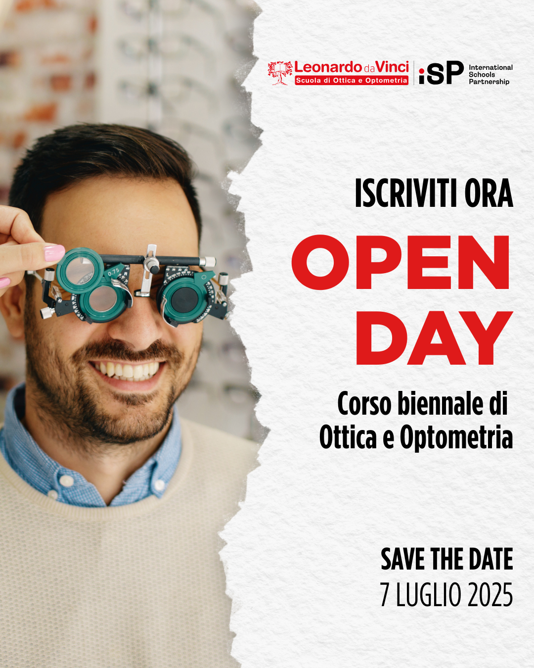 Dai forma al tuo futuro: iscriviti all’open day